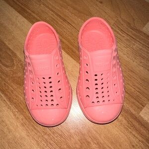 Native Jefferson Shoes Pink Toddler Size 7
